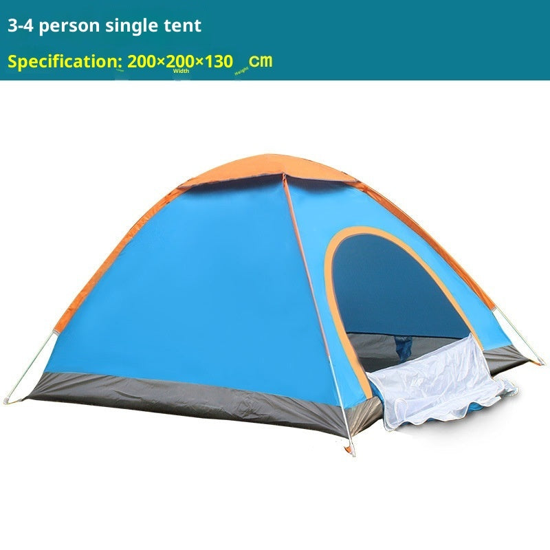 Experience the Great Outdoors with Our Automatic Double Door Outdoor Camping Tent